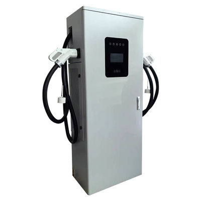 GBT/CCS-Schnittstellen-Standard 120KW Stand-Typ EV-Ladestation mit LED-Bildschirm