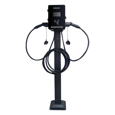 14 kW Dual Connector EV Schnellladestation mit 200-220v Eingangsspannung GB-Standard