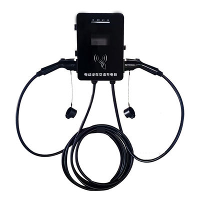 7KW/14KW AC220V/380V Energie Mobile Level 2 EV Ladegerät 5m Ladekabel Typ 1/2 für Zuhause