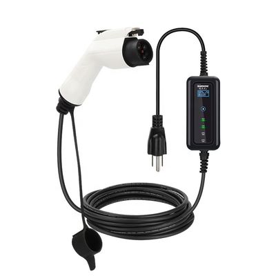 8-32A Verstellbares Ladegerät für Elektrofahrzeuge GBT Typ1 Typ2 3.5KW 7KW 11KW 22KW für die Portabilität von Elektrofahrzeugen