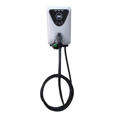 Handelsübliches tragbares Wallbox-EV-Ladegerät mit 5m Ladekabel und 7kW Ausgangsleistung