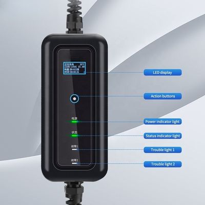 3.5KW-22KW tragbares EV-Ladegerät für Heimstation Ausgangsspannung 110-380V Autolader