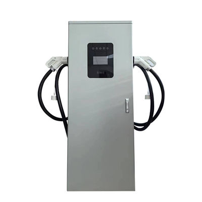 GBT/CCS-Schnittstellen-Standard 120KW Stand-Typ EV-Ladestation mit LED-Bildschirm