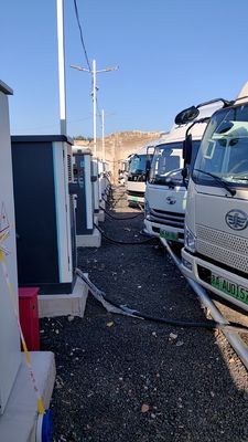 Energiefahrzeug DC CCS2 OCPP 1.6 7in Bildschirm DC Schnellladegerät GB Standard 160KW 180KW 240KW